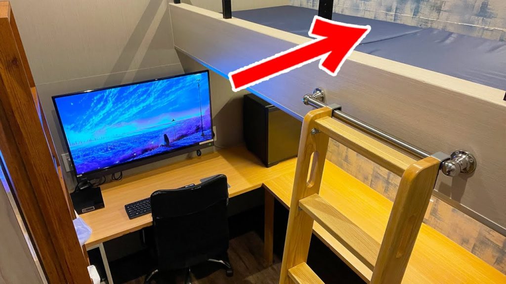 【字幕あり】恐らく日本で1番最強な完全個室鍵付きのネットカフェに泊まってきました!! | グランカスタマ歌舞伎町店