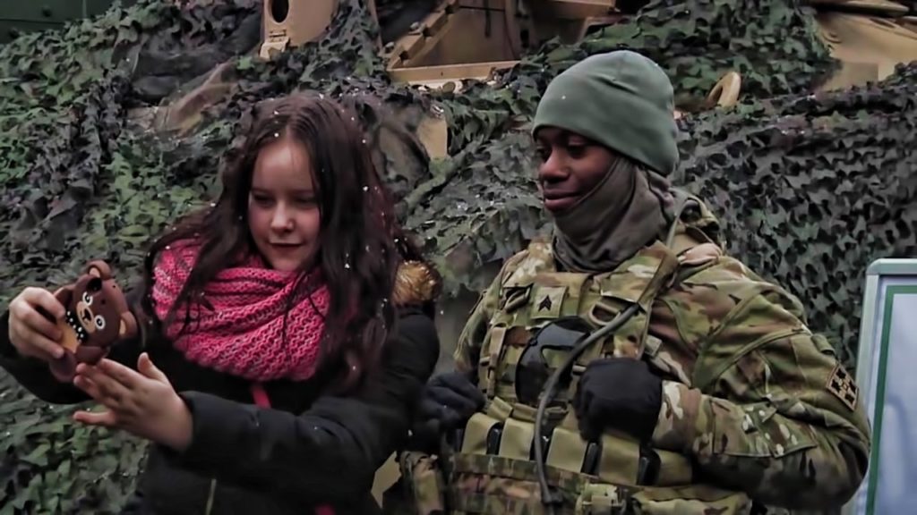 Polish Citizens Get To Meet U.S. Soldiers