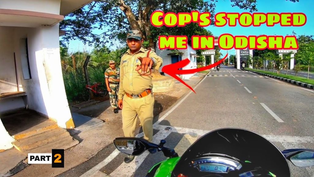 Chandipur Beach Tour || Police stoped bikers👮 || Odisha Pillion Ride😳|| Part 2