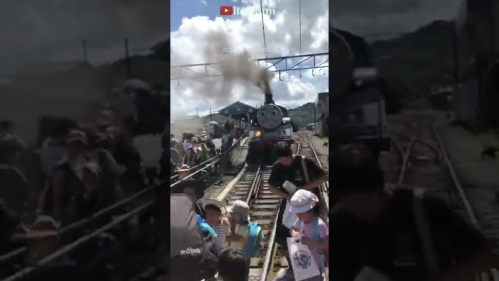 Thomas the Tank Engine in Real Life#shorts #thomasandfriends #kids #childhood #travel #japan #train