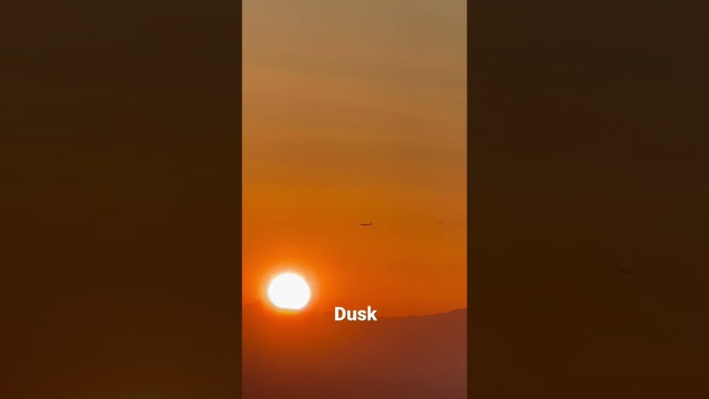 Sunset view at Tokyo skytree