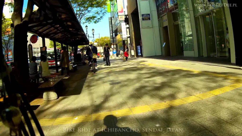 715. Bike Ride at Ichibancho, Sendai, Japan