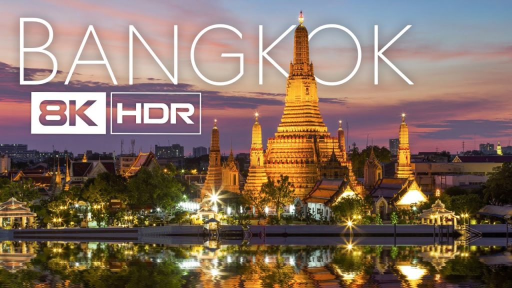 【8K HDR】 Bangkok, Thailand | See Bangkok in Amazing 8K HDR