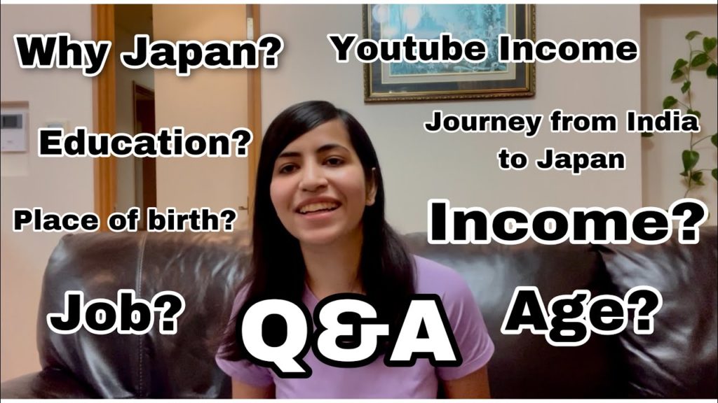 Q&A | All about me | Journey from India to Japan #qna