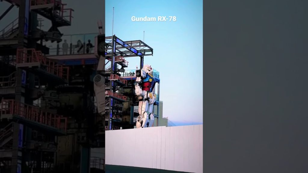 Giant Robot Gundam RX-78 #japan #shorts #robot #gundam #yokohama