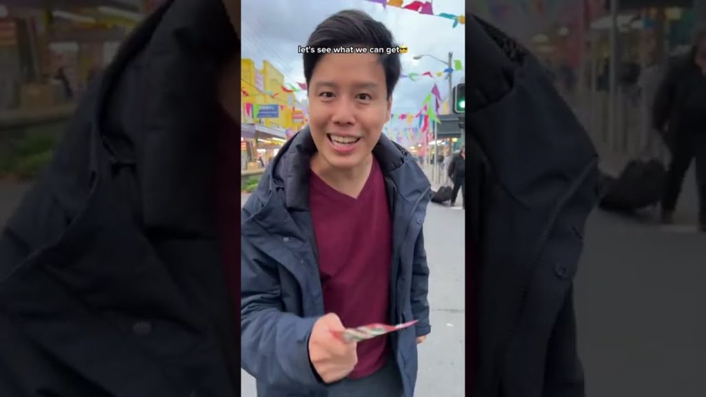 $20 Food Challenge in Sydney Australia | How much food can we get?