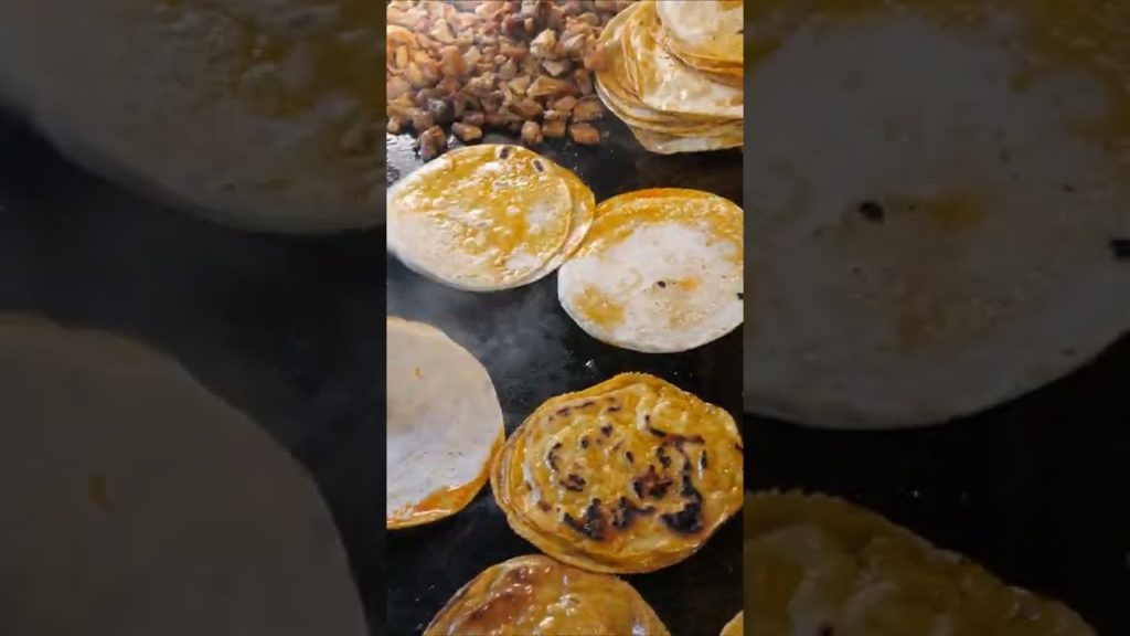 Fastest Taco Making in the World! | Extreme Taco Skills | Mexican Street Food in Tijuana!! #Shorts