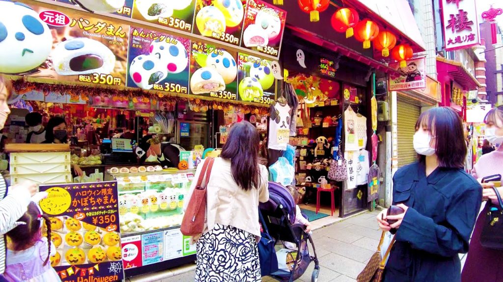 Yokohama Chinatown. Enjoy a delicious restaurant ♪ 💖 4K ASMR Nonstop 1 hour 04 minutes