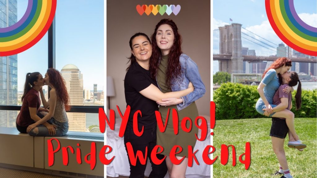 PRIDE IN NYC!!! - New York City Travel Vlog | MARRIED LESBIAN TRAVEL COUPLE | Lez See the World