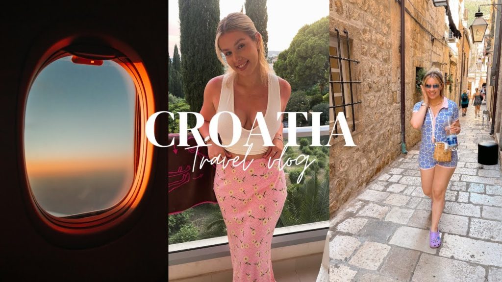 Dobrovnik travel vlog/ Come to the airport with me✈️