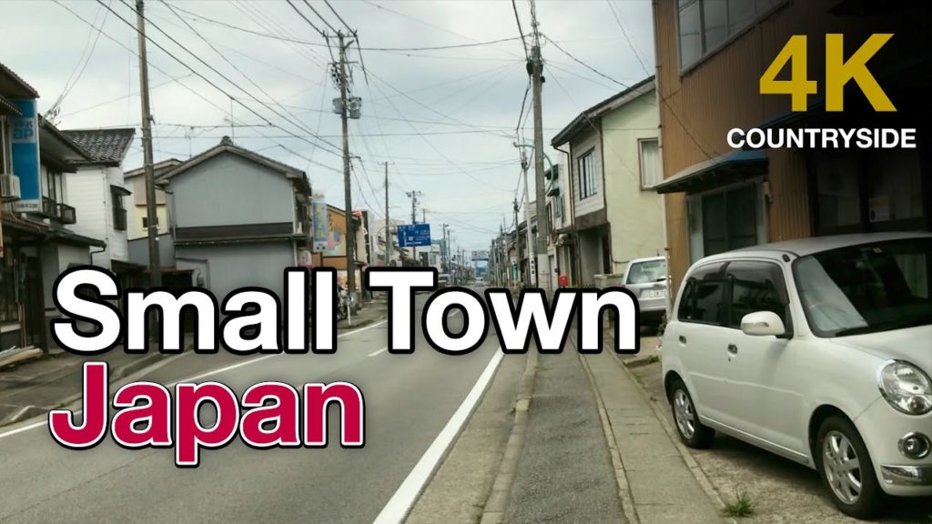 4K Japan Walk - Japanese Countryside Small Town | Summer Walking and Watching Tour in Niibo, Niigata