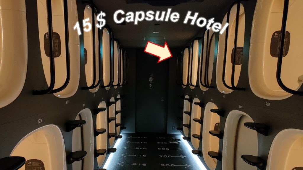 Staying In A Cheap And Attractive Capsule Hotel | NAGOYA, JAPAN