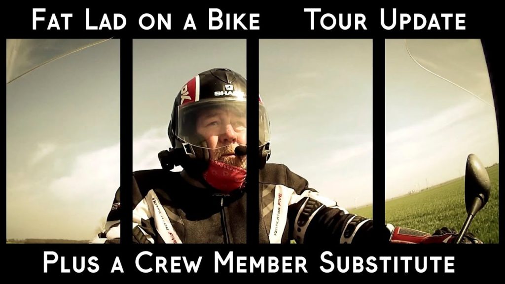 Fat Lad on a Bike Tour Update & New Crew Member (Substitute)