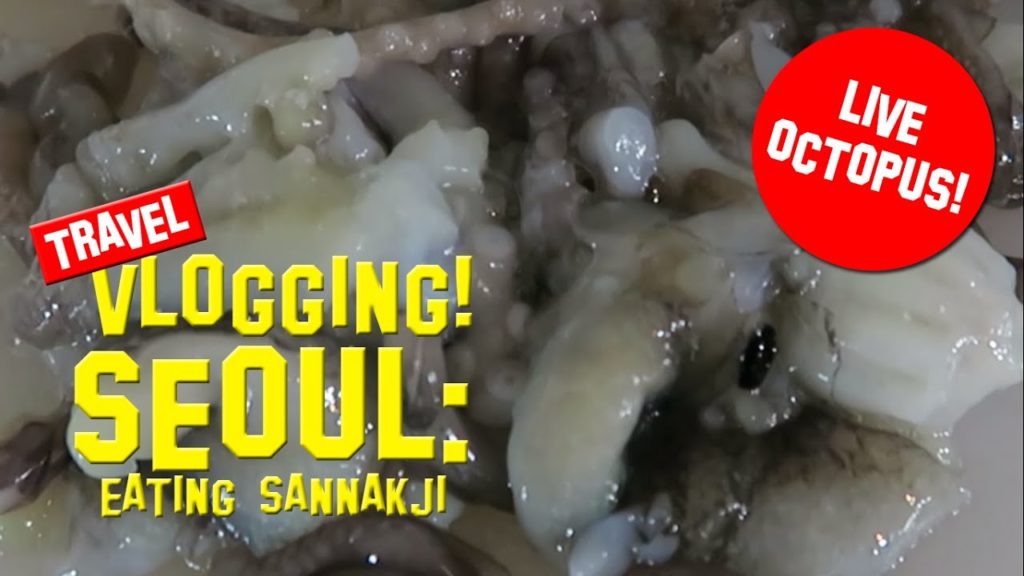 SEOUL ep2 | Eating Sannakji (live octopus) FOOD CHALLENGE | Ernest Ng Bro