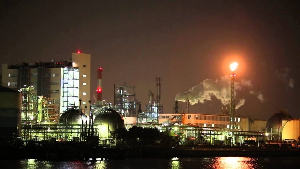 Keihin Industrial Zone Japan