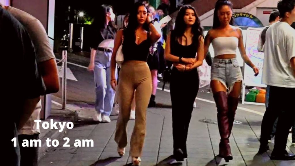 Tokyo's Sleepless Town After 1 am unbelievably Crazy ...