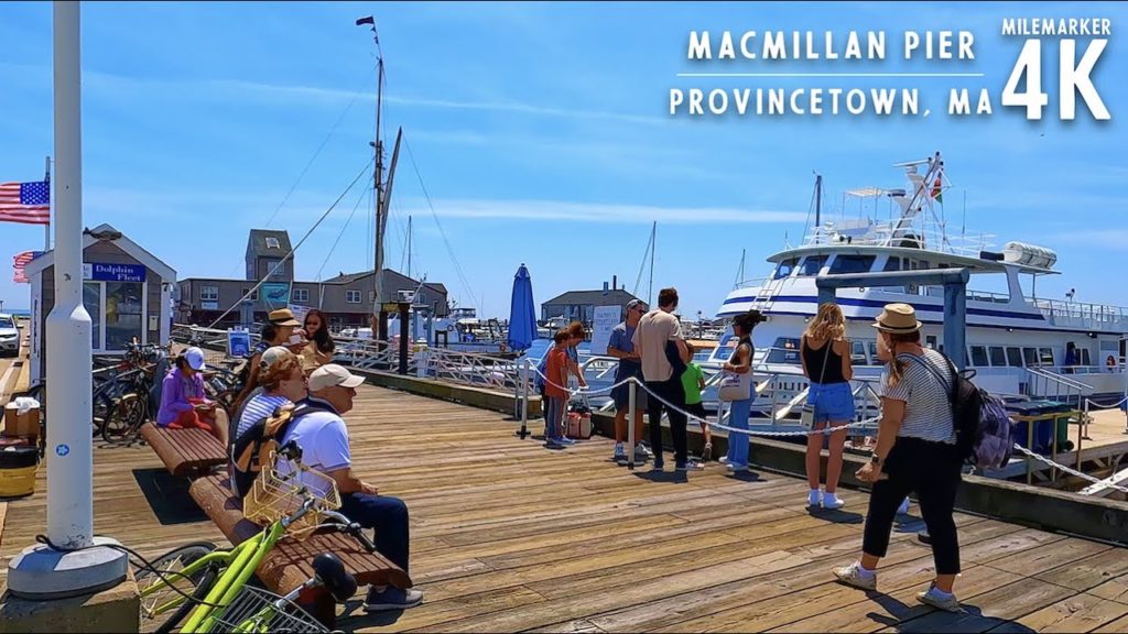 MacMillan Pier Ptown Scenic Walk - [Provincetown, Massachusetts] - 4k Walking Tour with Binaural 🎧