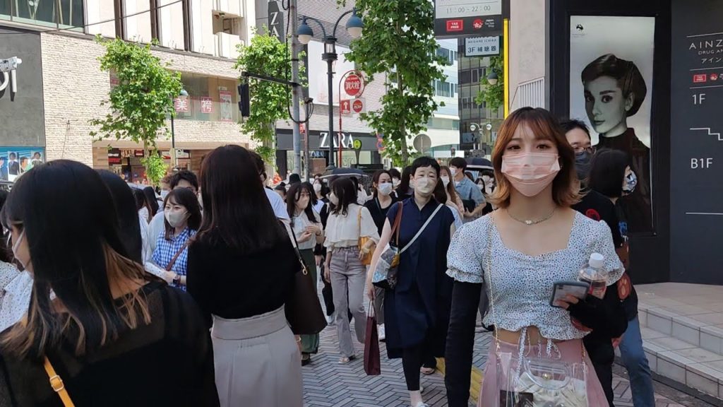 [FHD] WALKING TOUR IN 🌺 SHIBUYA 💖 IN A SUNNY ☀️ DAY. TOKYO. জাপান ভ্রমণ। MAY 2022.