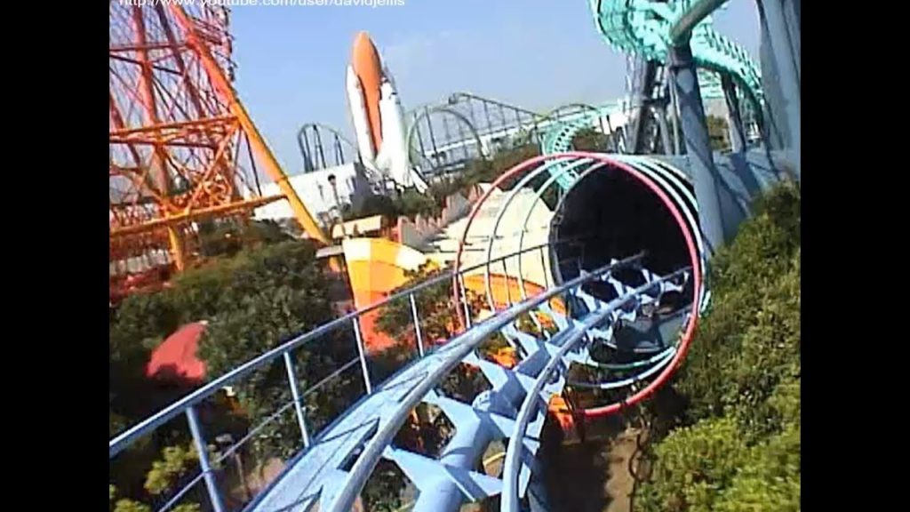 Boogie Woogie Space Coaster (Backwards POV) - Space World Japan