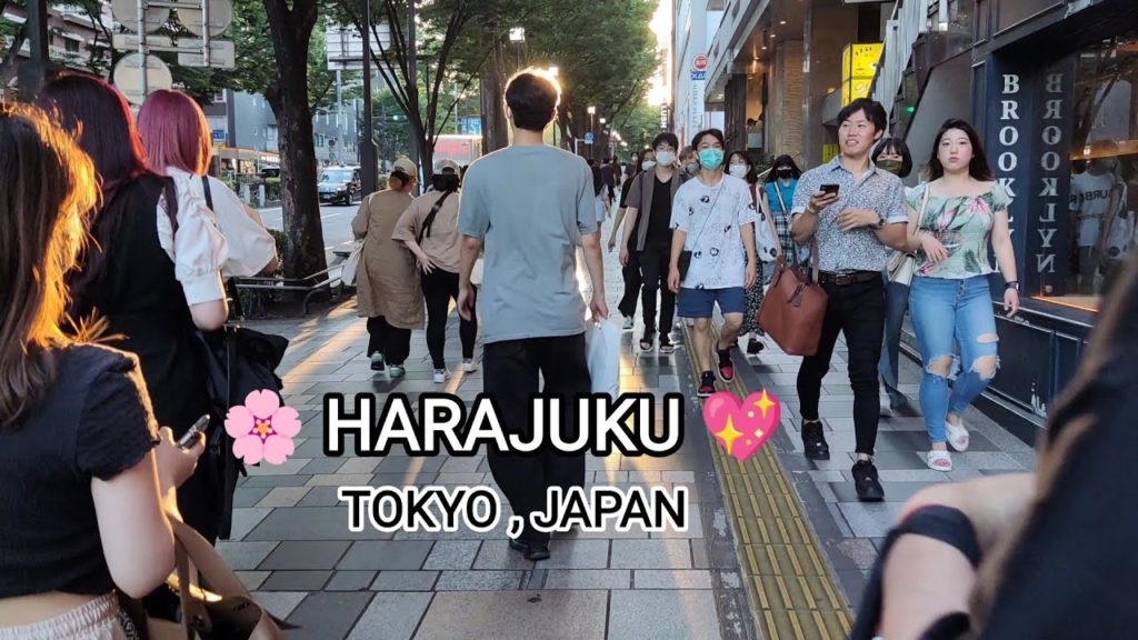 [4K] Walking Tour Aoyama Avenue To 💖 Harajuku Station. নয়নাভিরাম হারাজুকো শহর। Tokyo, Japan.