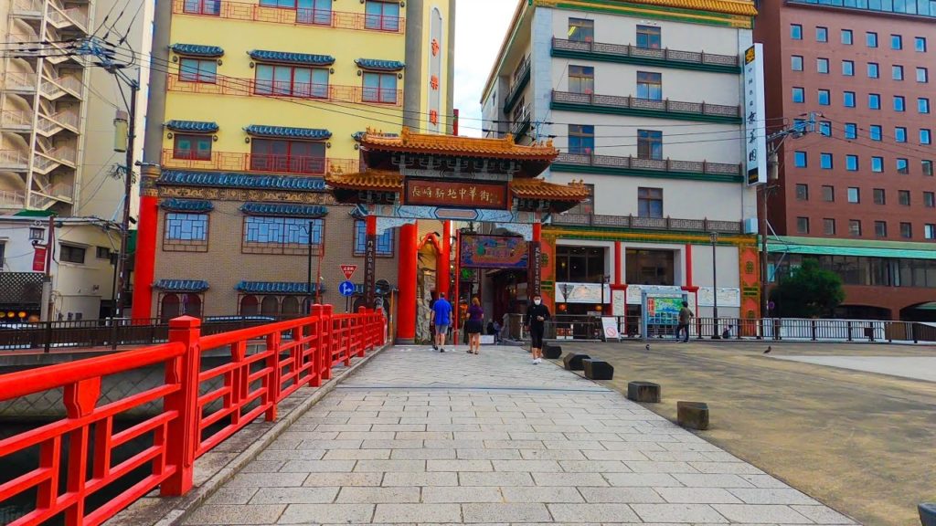 🇯🇵 Walking Through Chinatown in Nagasaki Japan & Having Dinner | Japan life | Vlog