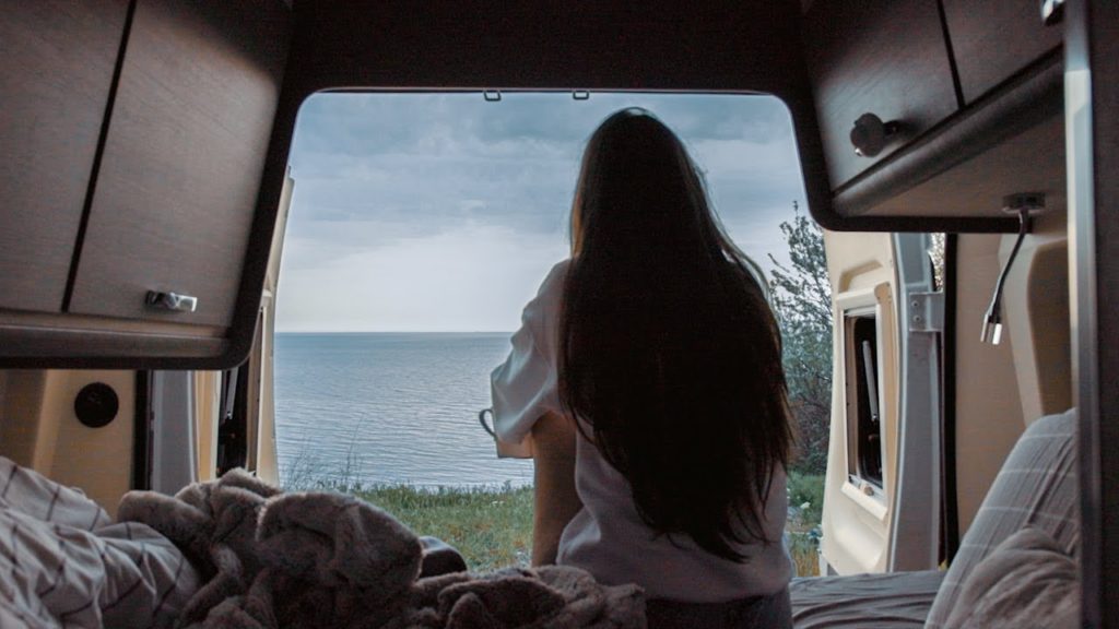 SOLO FEMALE Van Life at The Black Sea | Easy Campervan Meals | ASMR SOLO FEMALE Van Life at The Black Sea | Easy Campervan Meals | ASMR