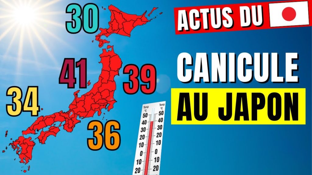 🇯🇵 L'ACTU DU JAPON : Canicule au JAPON, port du masque, appli anti pervers et visa vacances-travail