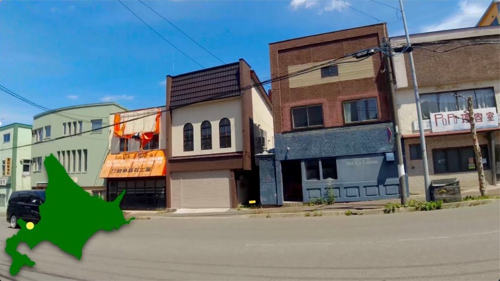 4K Walk Japan　小樽市の富緑商店街を散歩　2022年7月