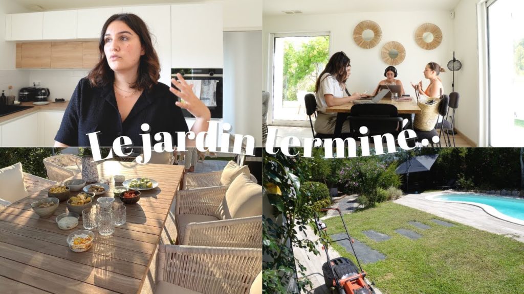 le jardin est terminé..⎢vlog