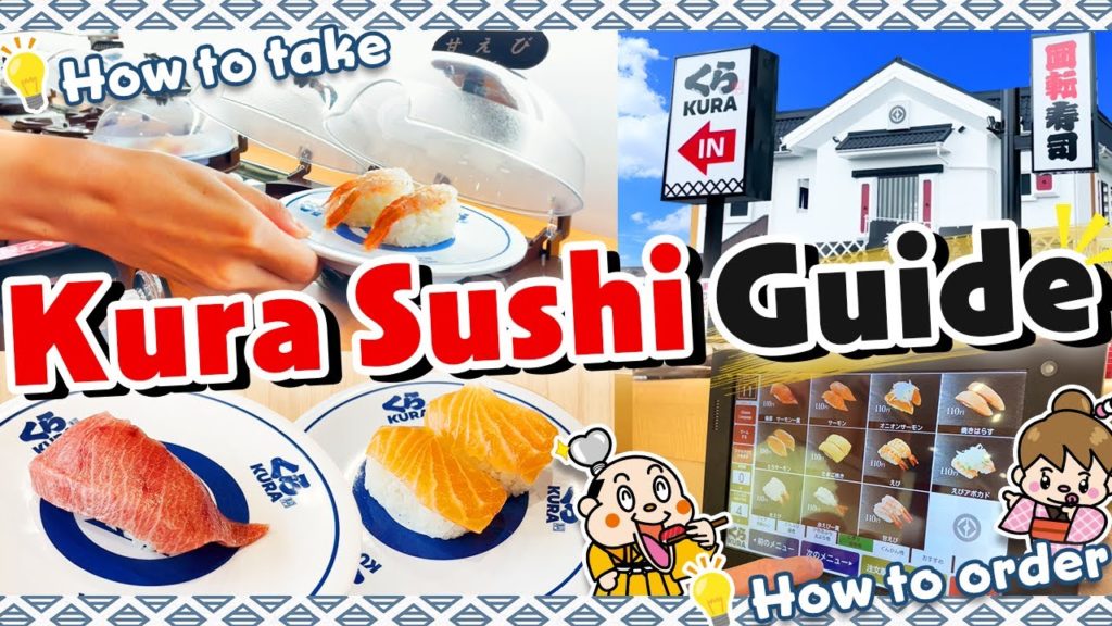 Japanese Kura Sushi Guide! Conveyor belt Sushi Restaurant / Tokyo Japan