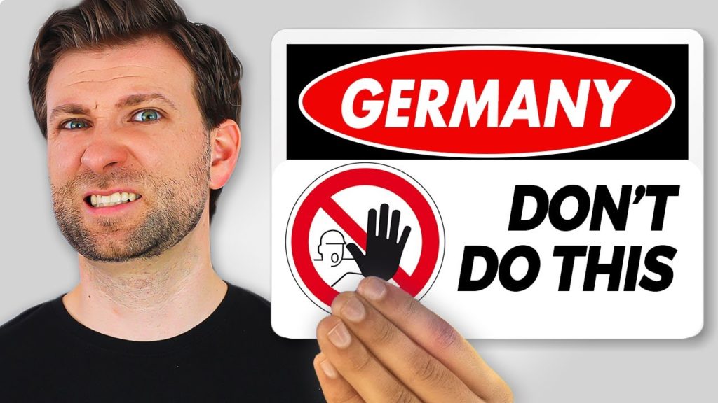 WARNING: Don't do this in GERMANY