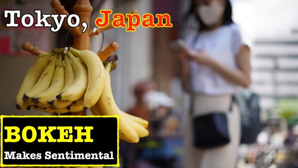 [BOKEH 4K]Photowalk at Tsukiji Outer Market in Tokyo, Saturday noon