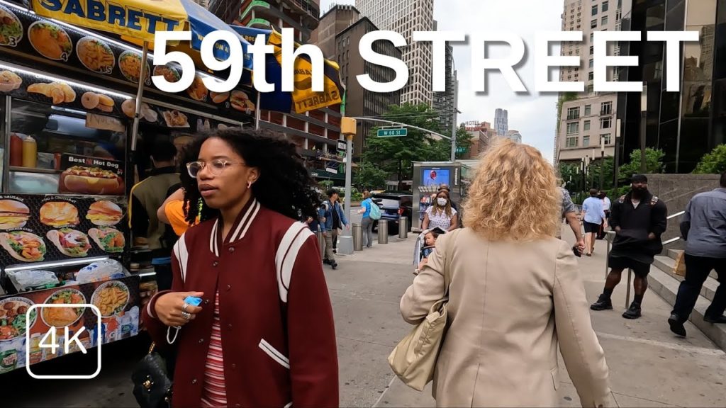 NEW YORK CITY Walking Tour [4K] - 59th STREET