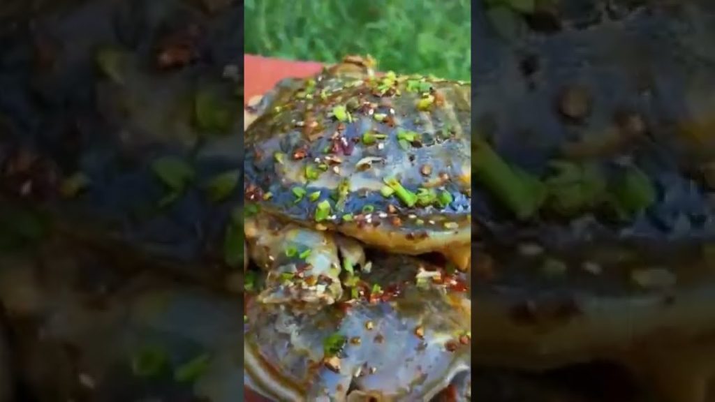 Have You Ever Eaten Turtle? 🤯🐢 #streetfood #shorts