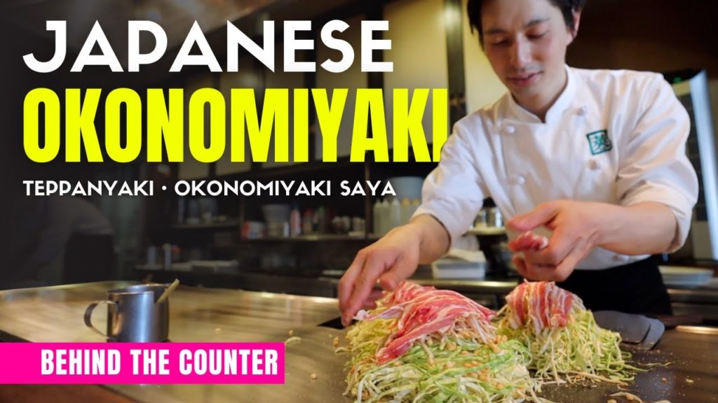 Behind the Counter at a local Japanese Okonomiyaki Restaurant