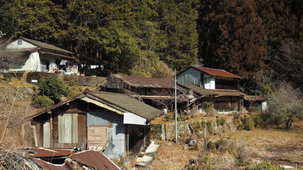 武住山中の小学校跡の周囲を探索【限界集落の風景】Buju, Hongucho, Tanabe City, Wakayama, Japan