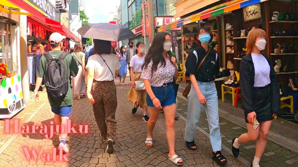 Harajuku Tokoyo walking tour【4K】5.2022