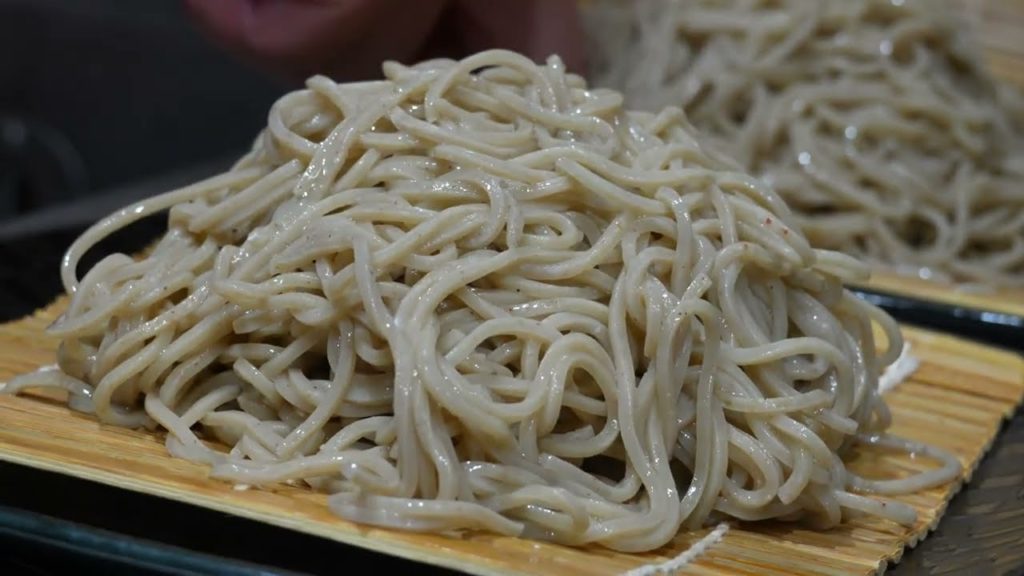 Amazing Japanese soba noodles in Tokyo!! Street Food 소바 蕎麥麵