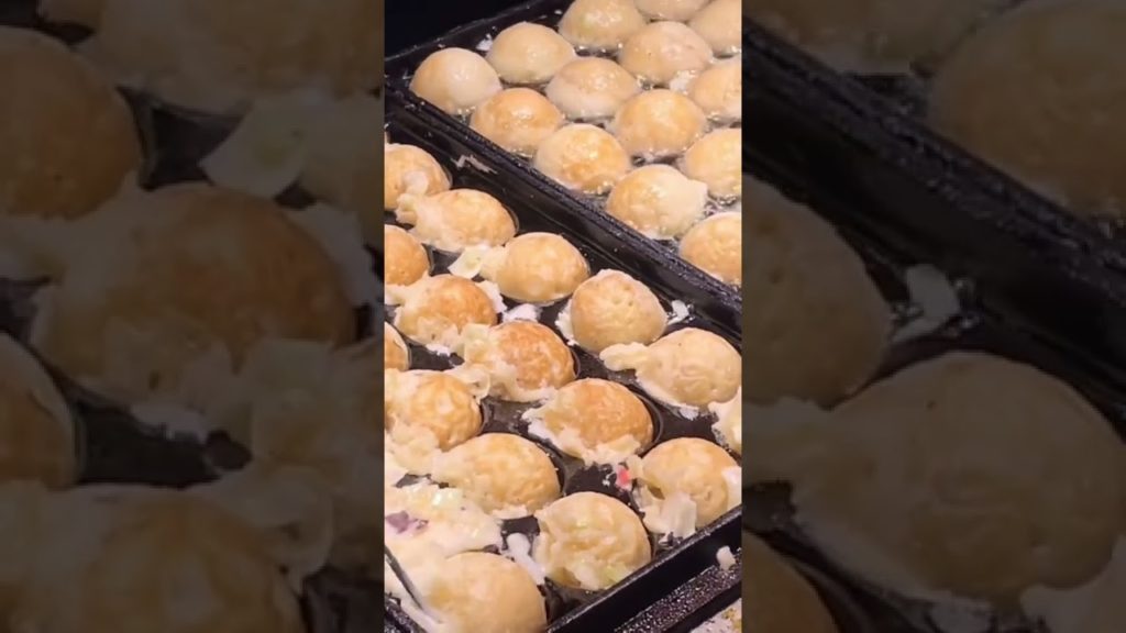 Japanese’s food -Takoyaki #streetfood  #日本美食 #asianfood #nightmarket#nightmarketfood #たこ焼き #たこ焼きパー