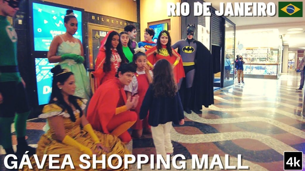 🇧🇷 | Gávea Shopping Mall 🛍️ Walk | Rio de Janeiro, Brazil | 【4K】