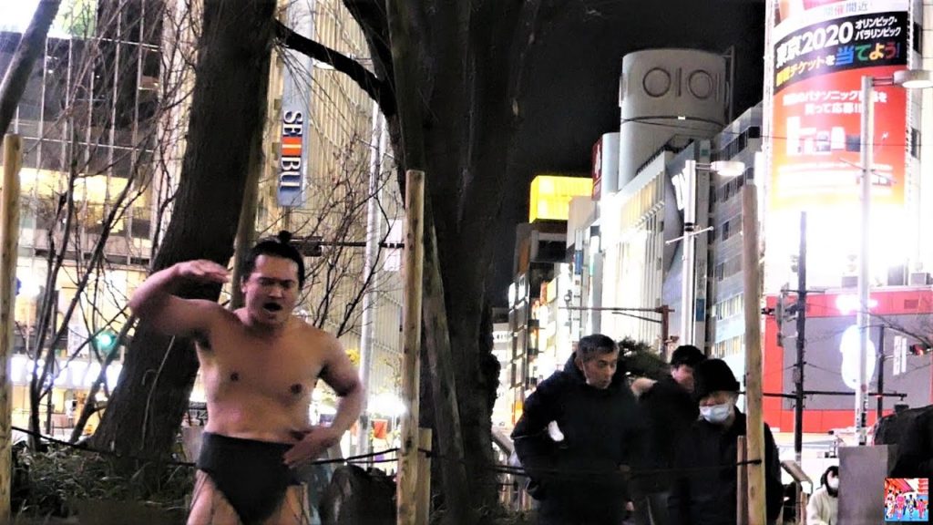 Japan In Shorts | Tokyo in 1 Minute | Funny SUMO FIGHTER Sings A Popular Sumo Song | #shorts