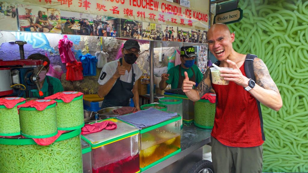 Street Food Tour in Penang, Malaysia - FAMOUS LAKSA & CHAR KUEY TEOW + BEST STREET FOOD IN PENANG
