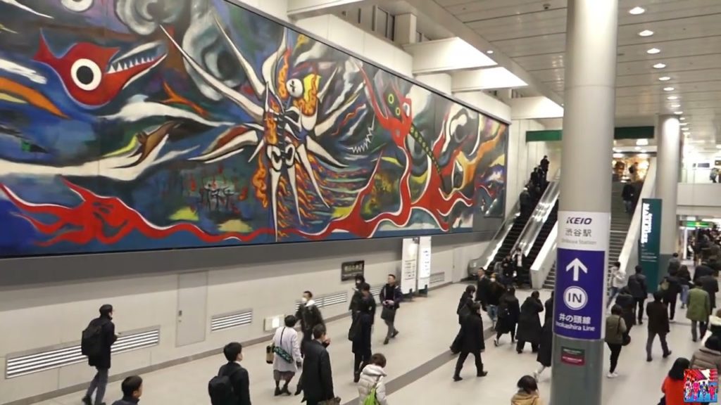 Japan In Shorts | Tokyo in 1 Minute | SHIBUYA STATION AT NIGHT | #shorts