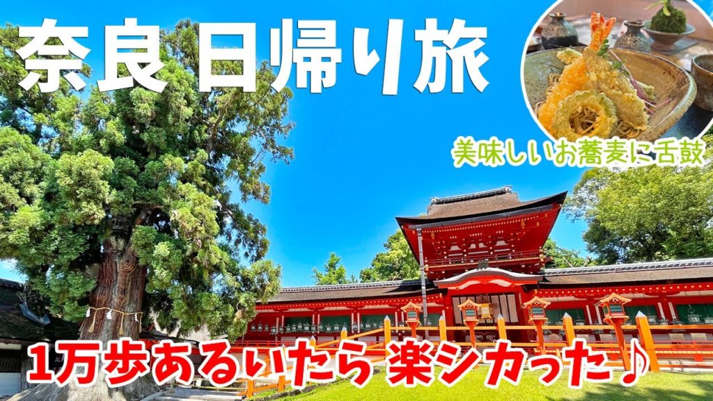 [ 奈良 日帰り旅 ]　奈良散歩 ～ 世界遺産『春日大社』 / 国宝『東大寺二月堂』 / お蕎麦の名店『そば処 喜多原』さんなどなど♪ ～