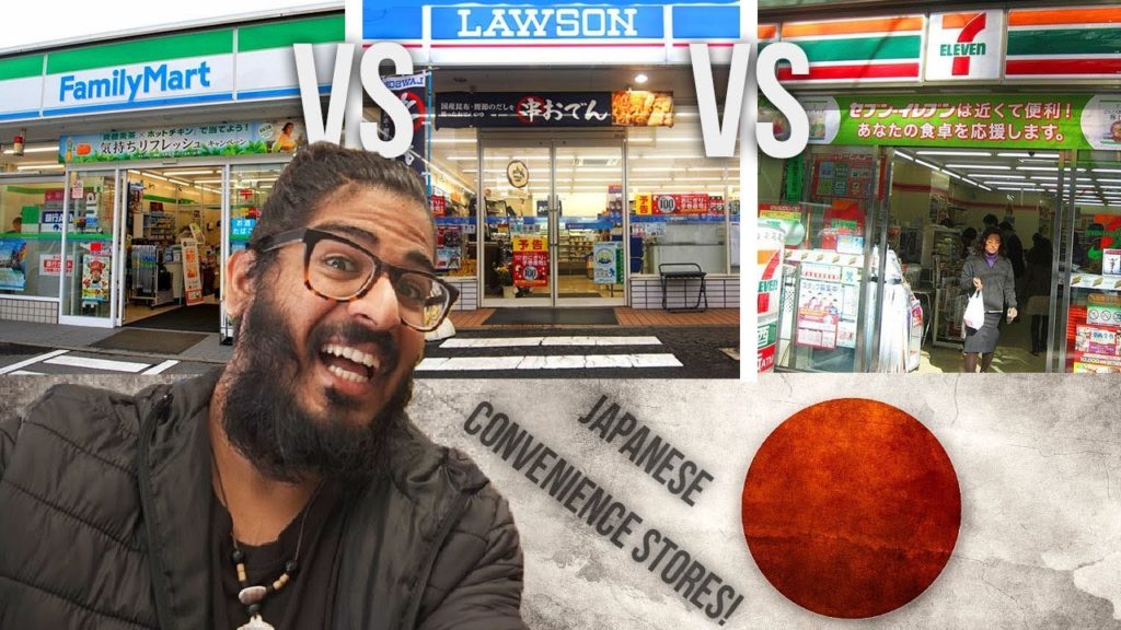 JAPANESE CONVENIENCE STORE FOOD!- Osaka Japan!