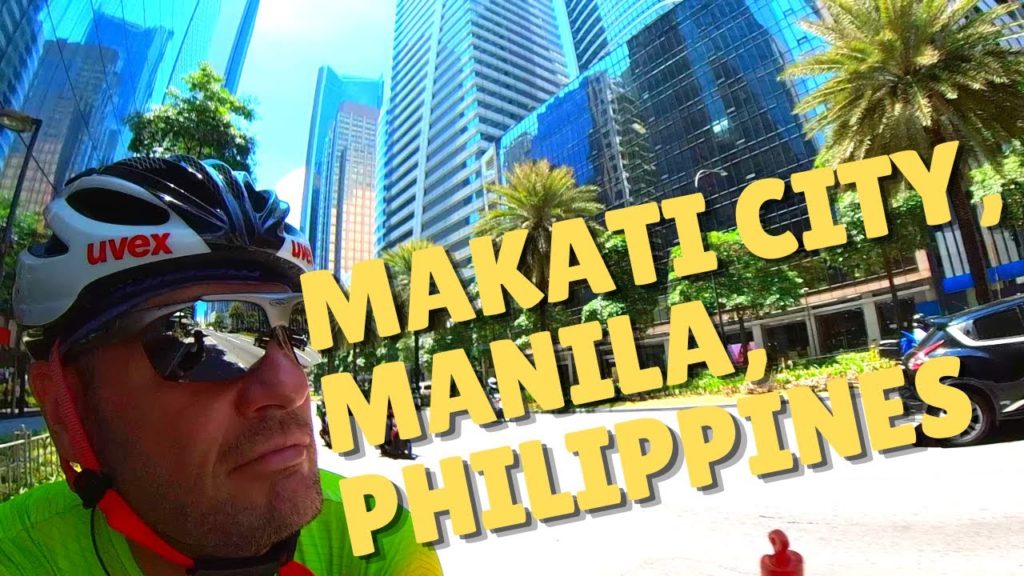 Travelling in the Philippines - Poor and rich next to each other, cycling to Makati, Manila 🇵🇭