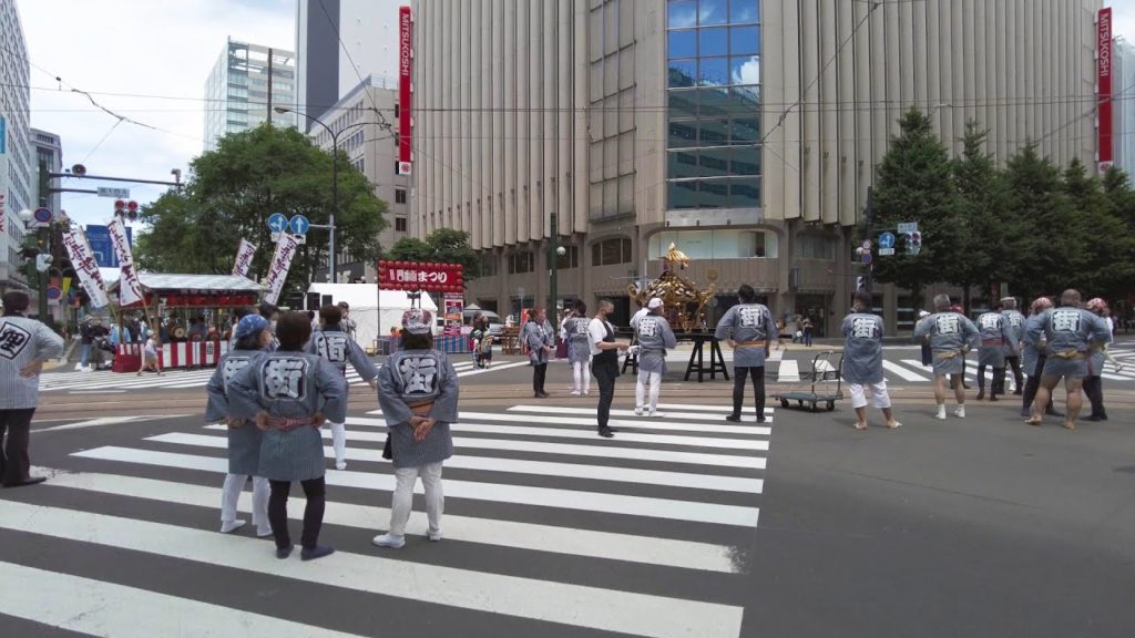 【4K】2022 日本 北海道 札幌 中央区 四番街まつり 開催前 散策【Binaural Audio】 【4K】2022 日本 北海道 札幌 中央区 四番街まつり 開催前 散策【Binaural Audio】