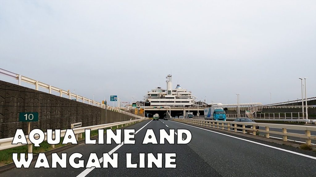 Aqua Line Tokyo Japan & Wangan Line - 4K Drive