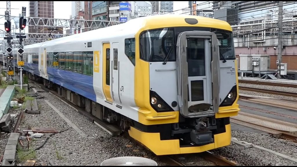 Japan Railways: Limited Express Train Services at Shinjuku Station, Tokyo