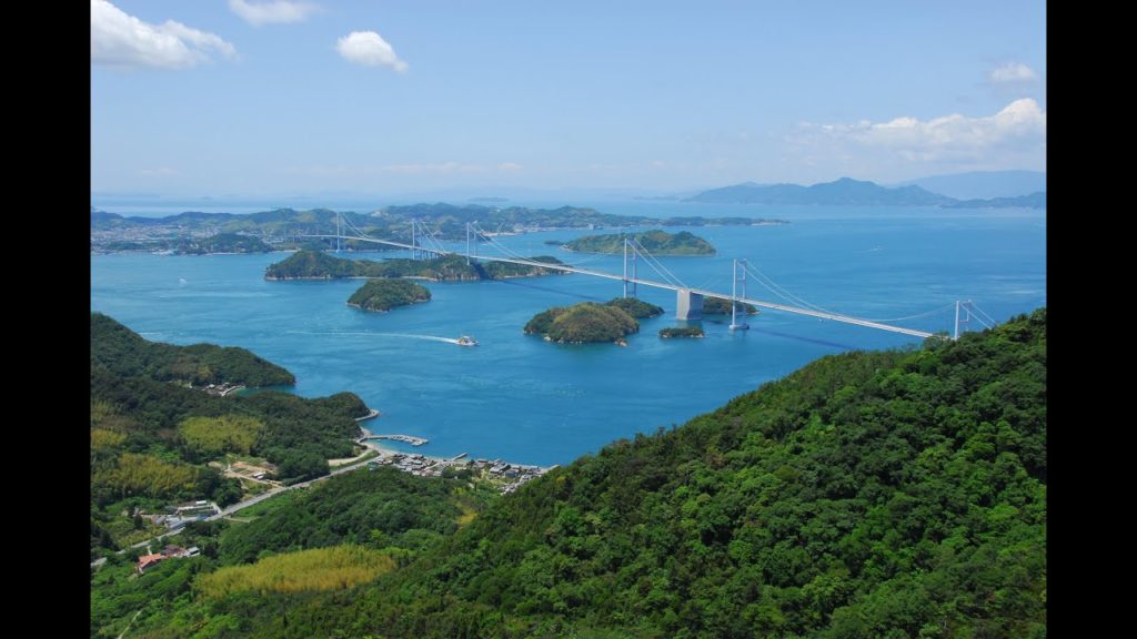 Japan Trip: Scenes of the Seto Inland Sea on the Ferry, Shimanaami Kaido, Onomichi, Hiroshima 10